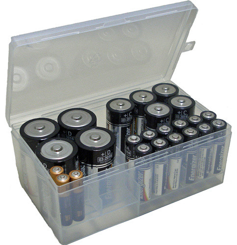 Plastic Battery Storage Container