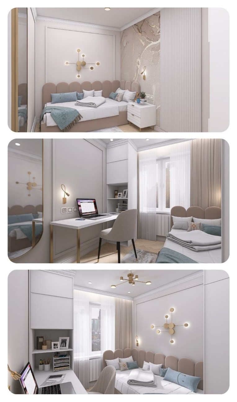 Квартира в стиле неоклассика