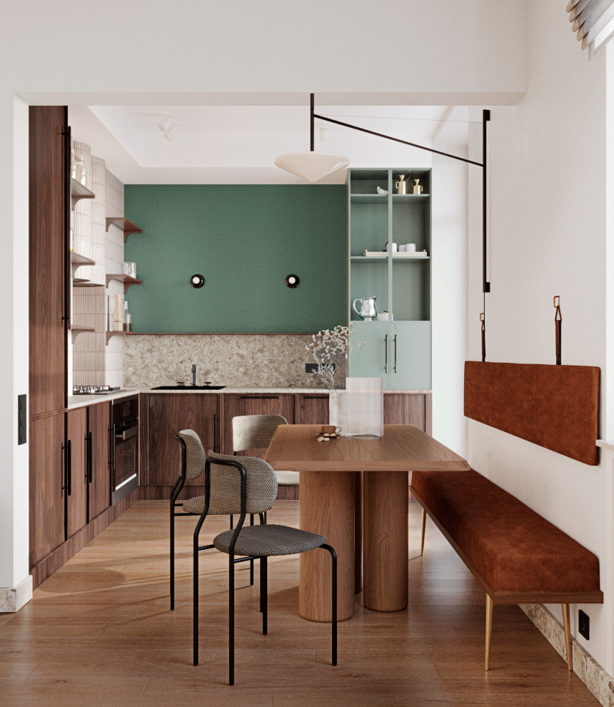 Квартира c элементами mid-century