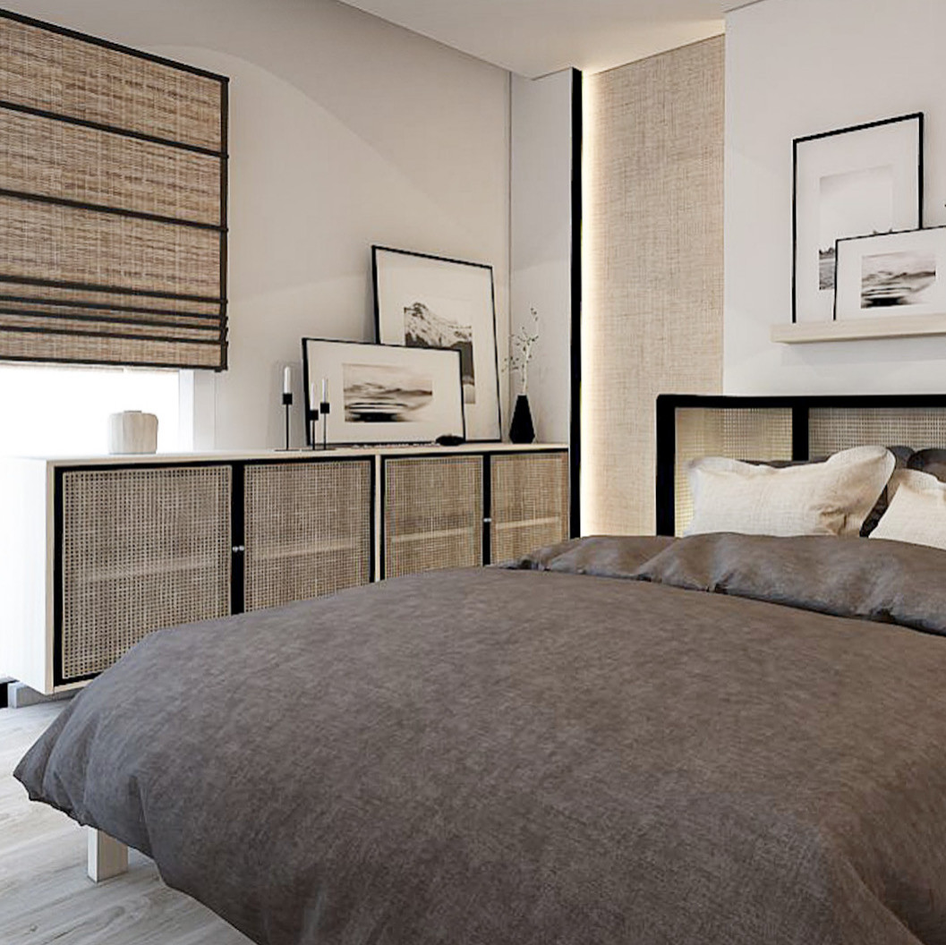 近代的な簡約の壁画スタイルの応接間装飾抽象寝室の部屋の壁面のベッド掛け北欧の壁画 近代的な簡約の壁画スタイルの応接間装飾抽象寝室の部屋の壁面の