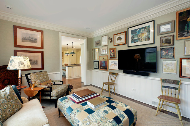 Cape Cod clasico-salon