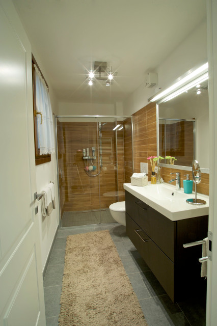 Mansarda CP minimalistisch-badezimmer