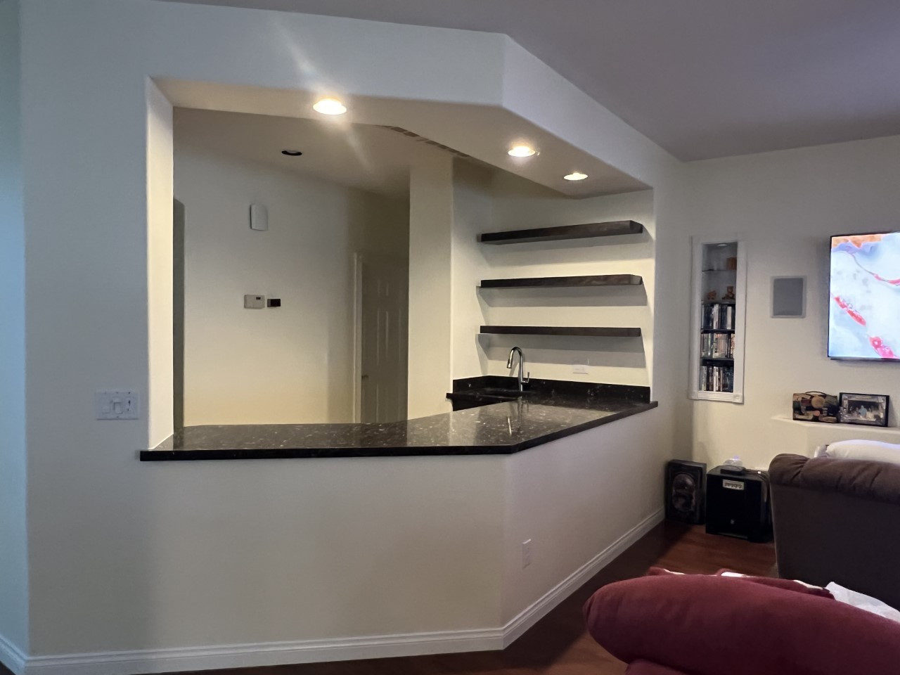 Remodeled Wet Bar