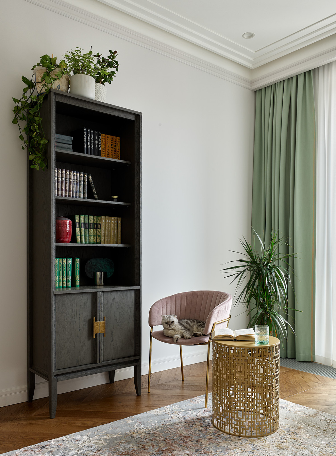 Современный ар деко для молодой семьи