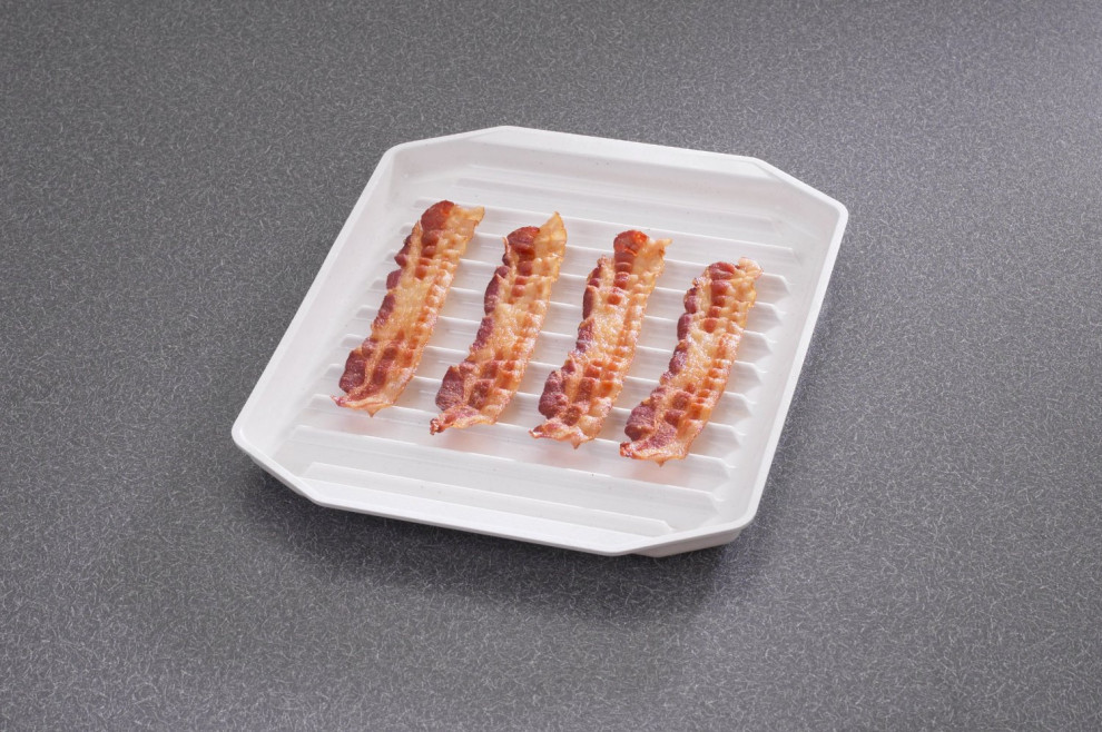 Nordic Ware 60110 Freeze Heat & Serve Bacon Rack, 9-3/4" x 8"
