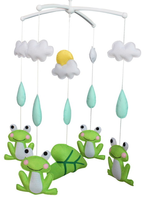 frog baby mobile