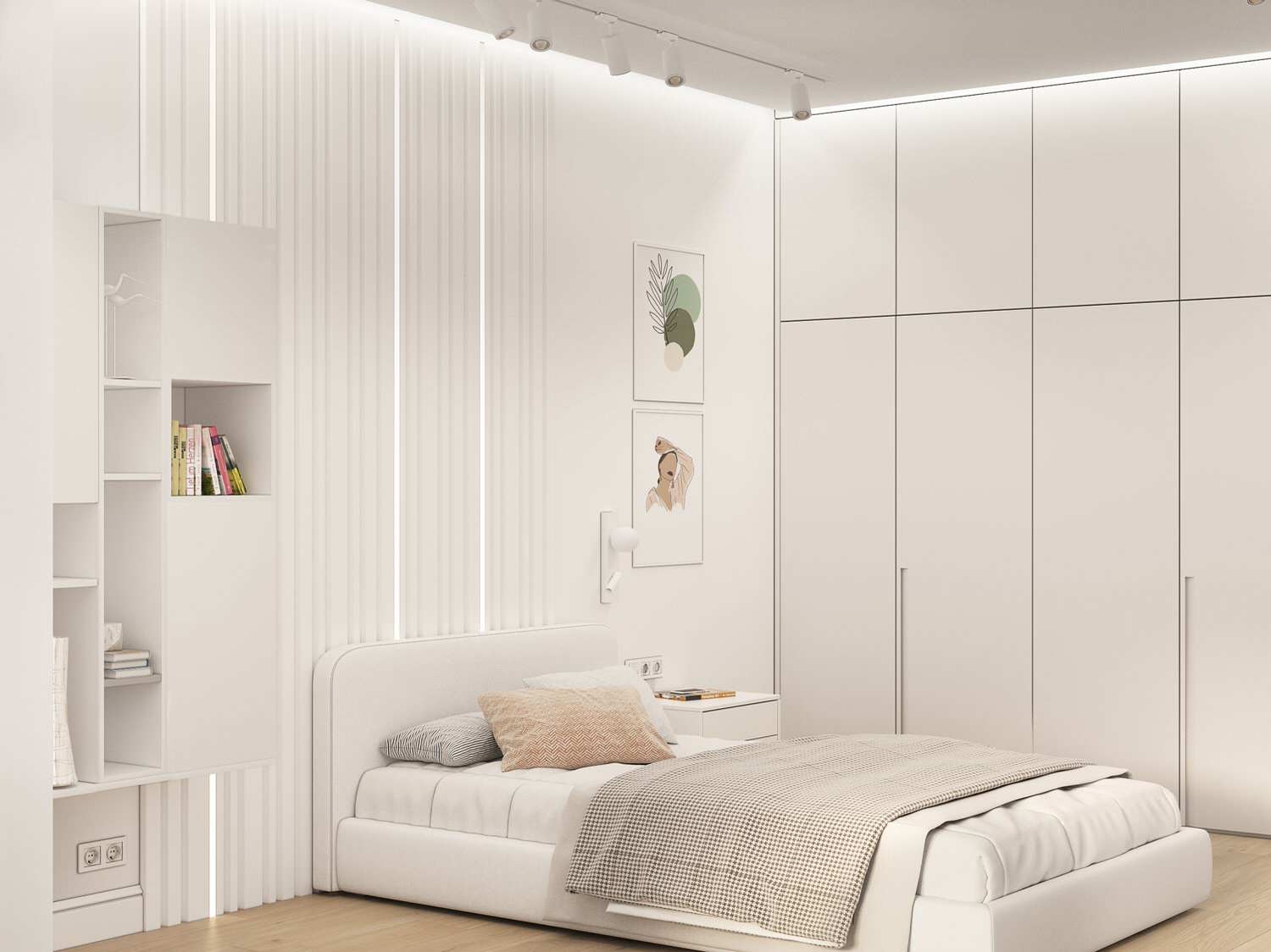 Дизайн интерьера четырехкомнатной квартиры в г. Москва