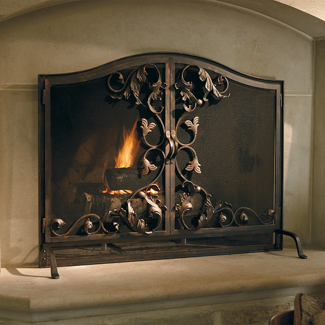 Toscana Fireplace Screen - Oversized