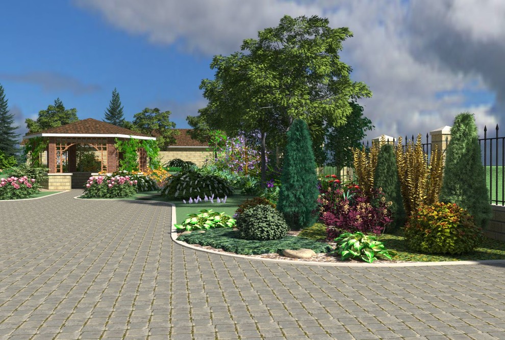 Ландшафтный дизайн приусадебного участка. 2017.