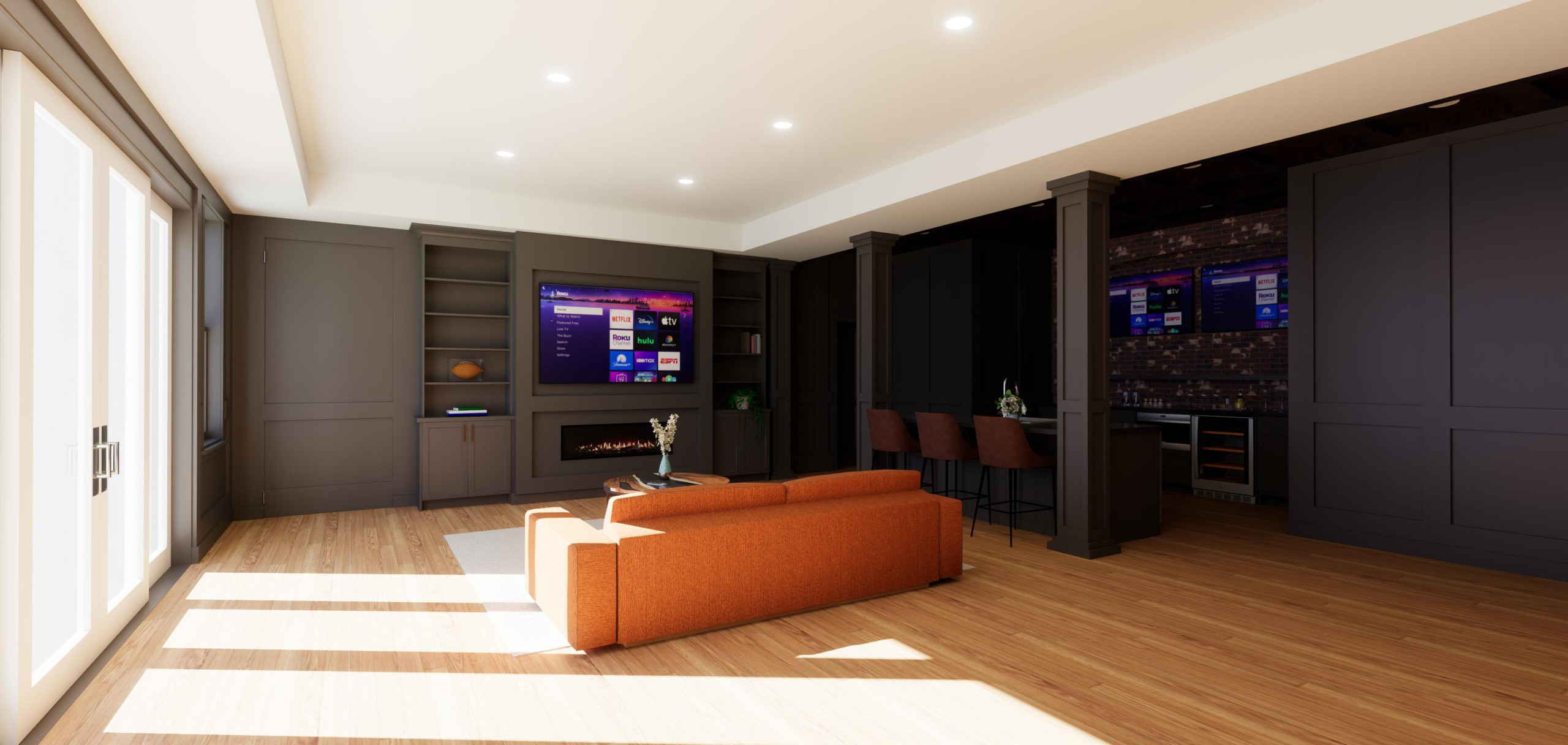 Indian Lake Basement