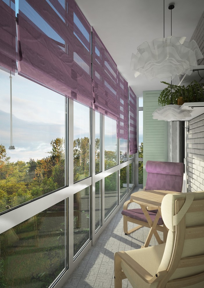 Яркая квартира для молодой пары