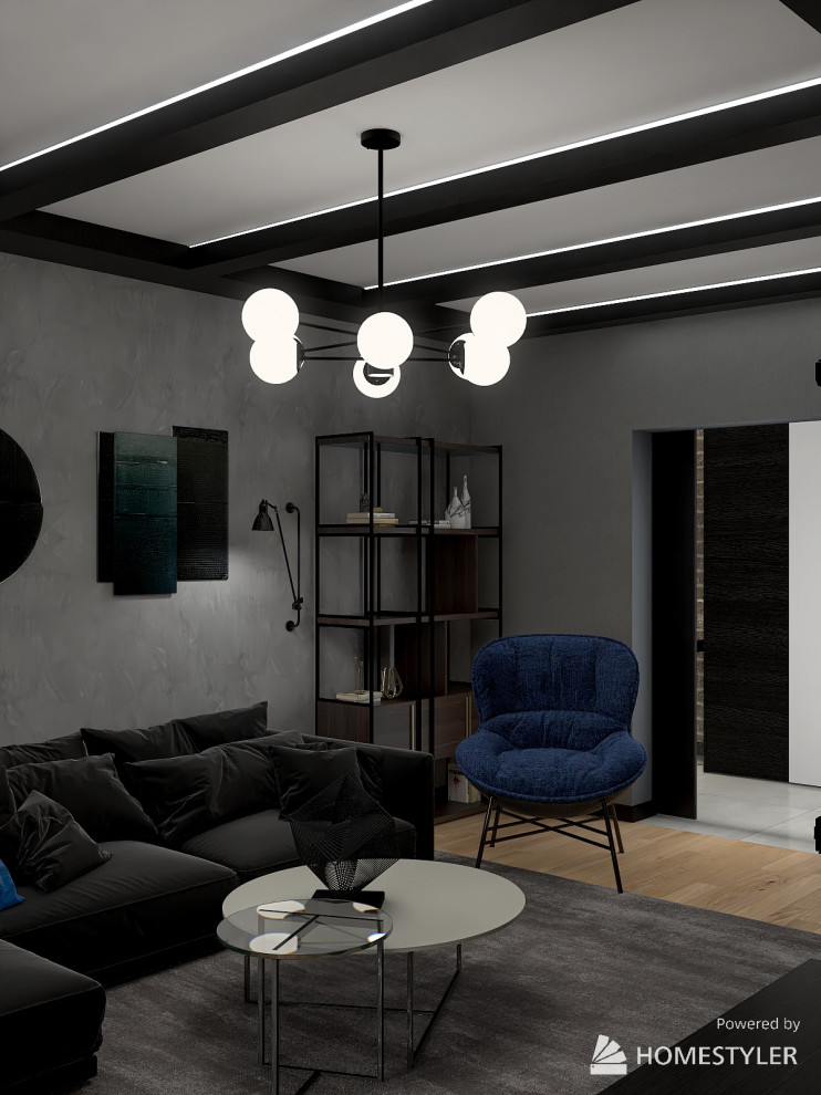 Проект трехкомнатной квартиры