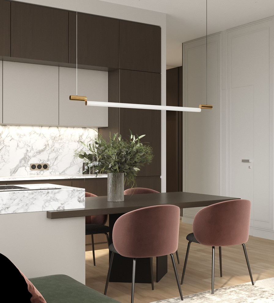 Дизайн проект квартиры в River Park