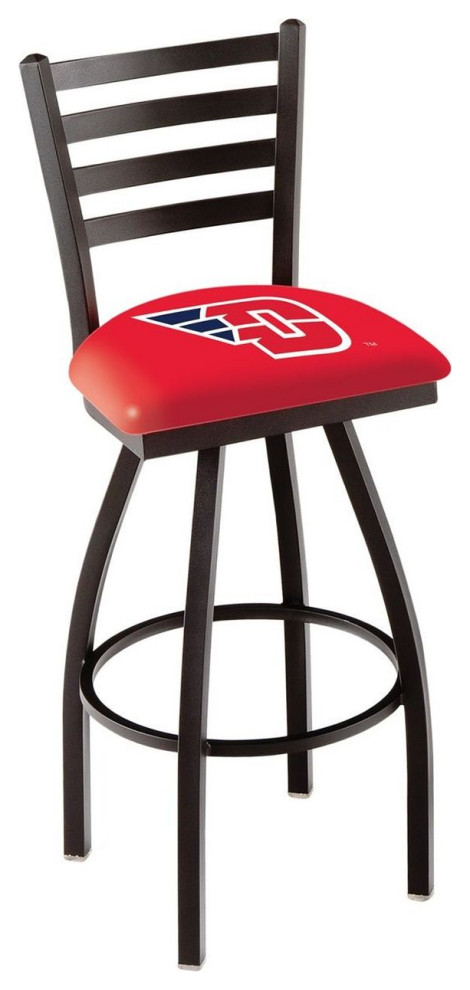 Holland L014 University of Dayton 30" Swivel Bar Stool - Black - Contemporary - Bar Stools And ...
