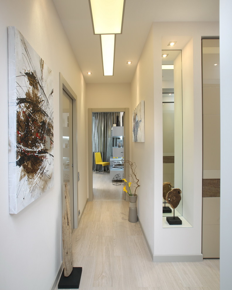 Интерьер квартиры в стиле минимализм с особенным цветовым решением