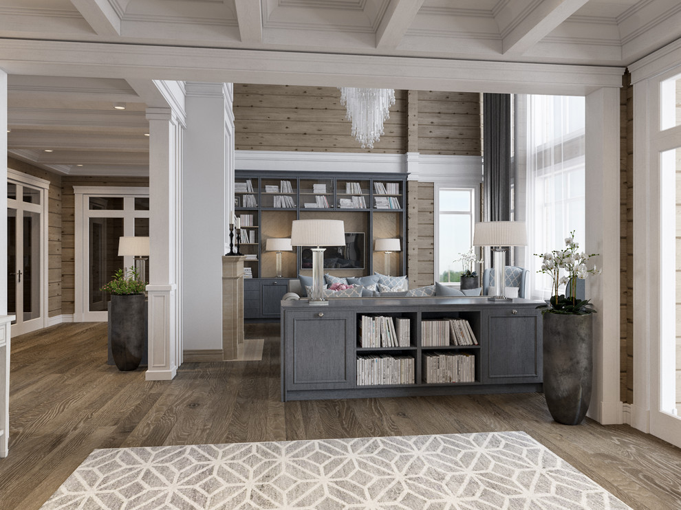 Загородный дом. Лужки. Россия, Московская область / 2016