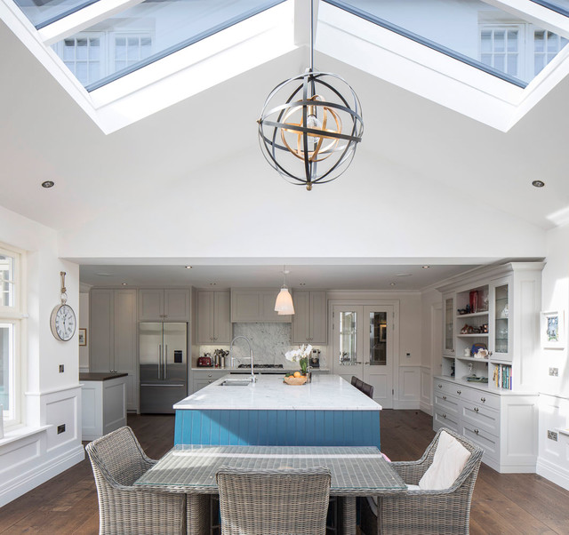 Transitional Kitchen nyklassisk-koek