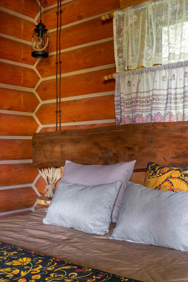 Дом из сруба. Русский исторический дизайн.