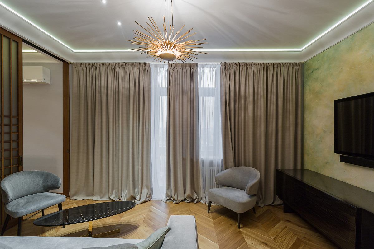 Квартира в статусной московской сталинке от АБ Face Home