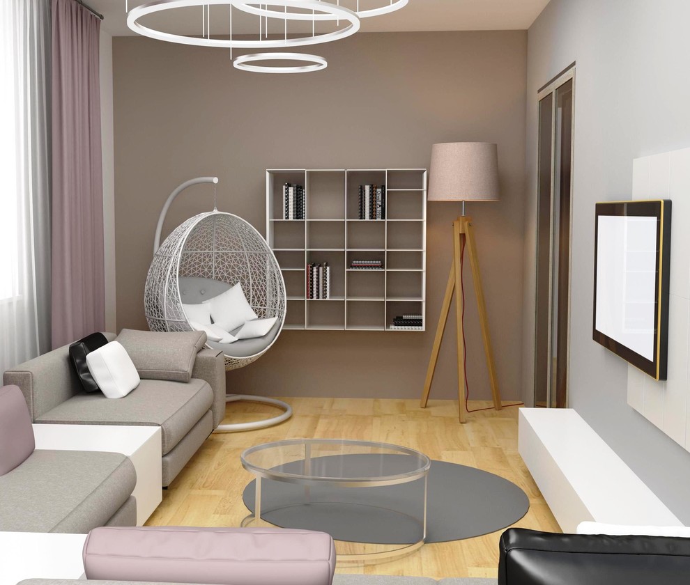 Квартира в монохромному стилі