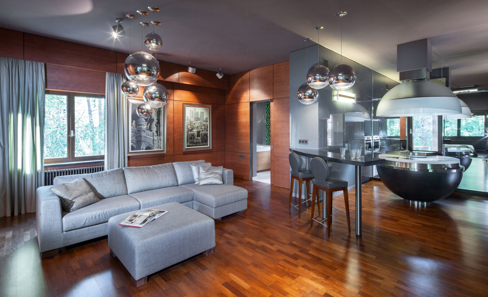 Прозрачный дом на Новорижском шоссе