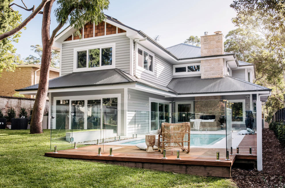 Custom Home Build - Hamptons Style - Contemporary - Exterior - Sydney ...