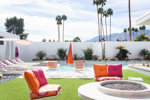 Before And After Moroccan Inspired Palm Springs Style