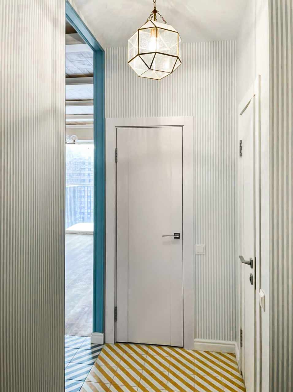 Оригинальный дизайн небольшой однокомнатной квартиры