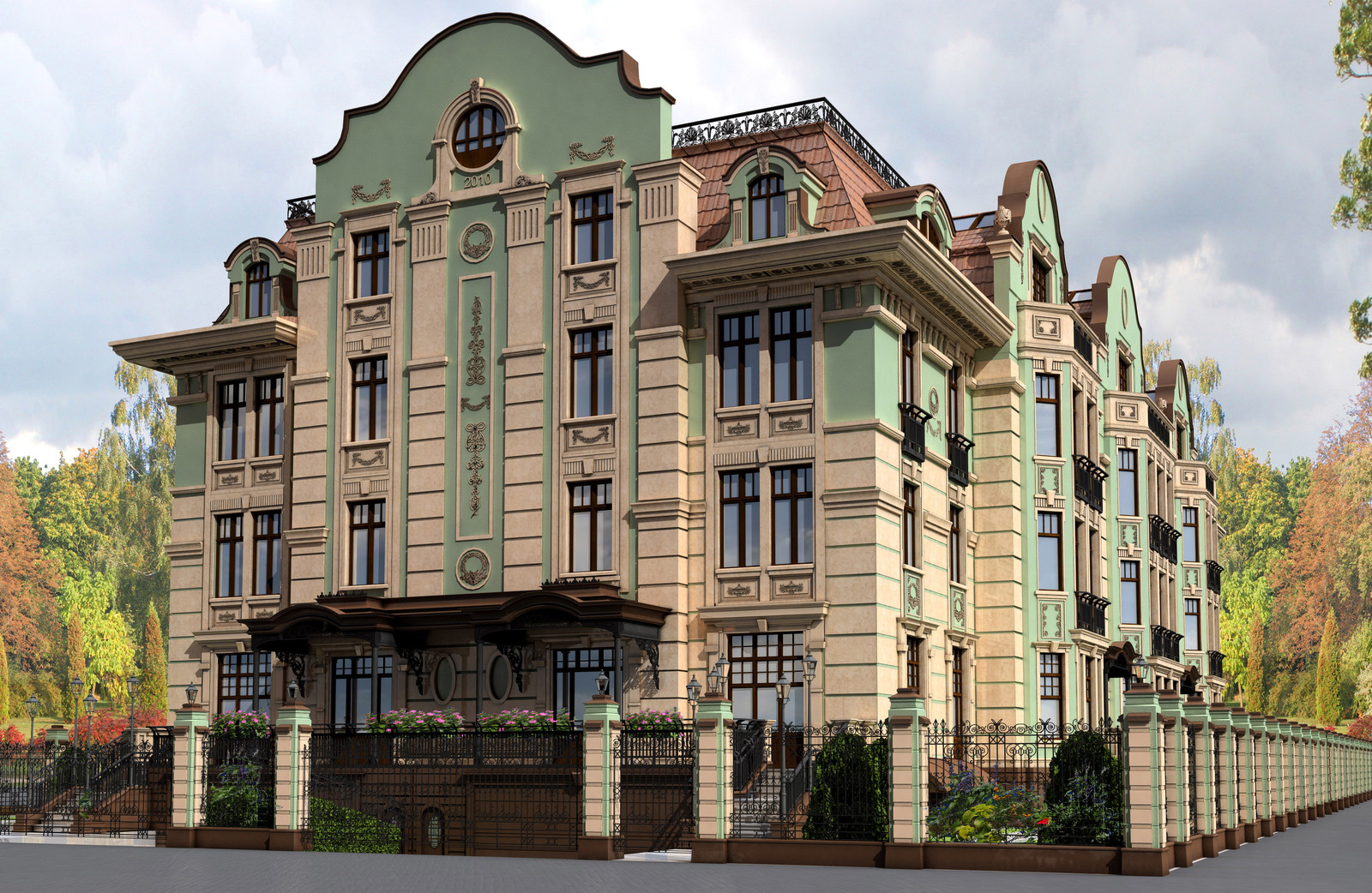 Многоквартирный жилой дом