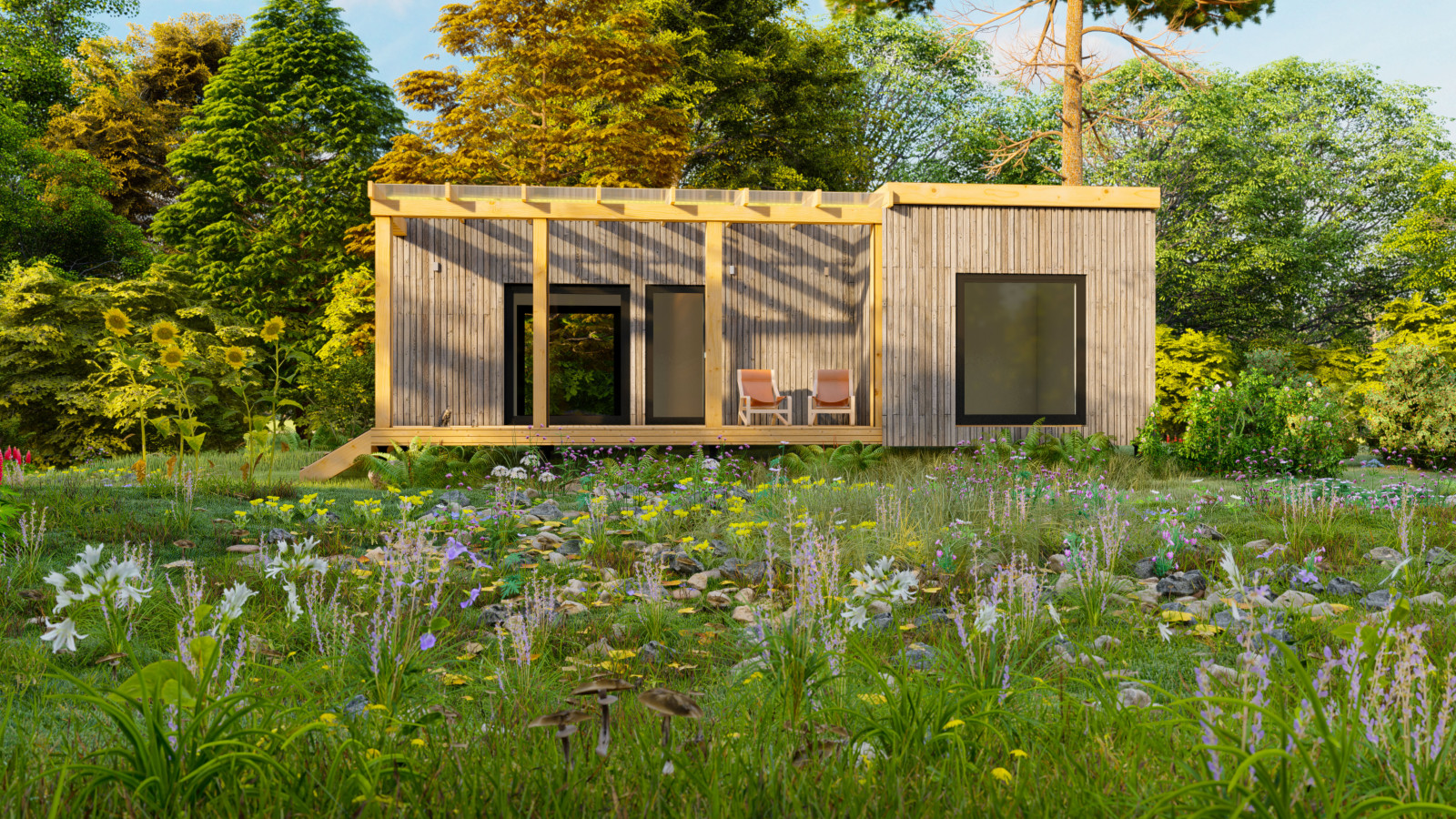 Домики для турбазы