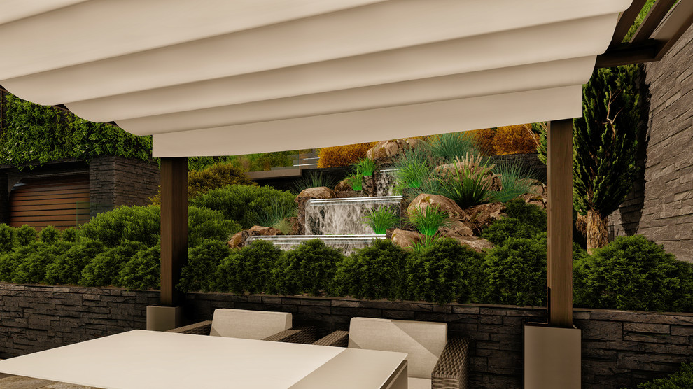 Сочи 6 соток Стиль Хай тек