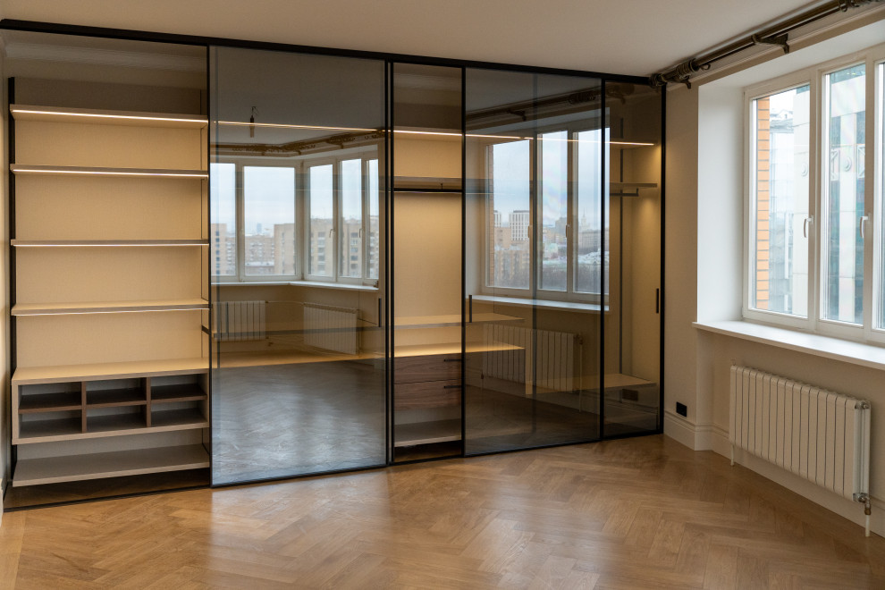 Воздушная гардеробная APPERIA для сталинки в центре Москвы