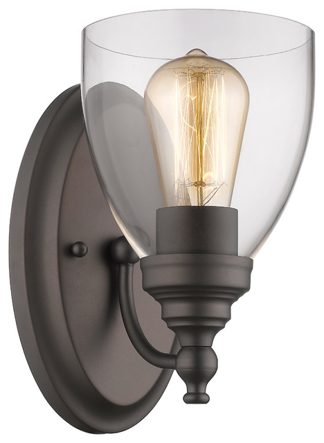 Elissa 1 Light Rubbed Bronze Indoor Wall Sconce 6 Elissa 1 Light Rubbed Bronze Indoor Wall Sconce 6