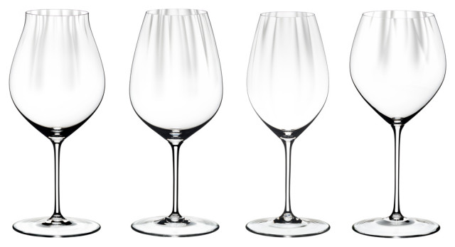 Riedel Performance Tasting Set Glasses - Set of 4 - Contemporary - Wine Glasses - by Chef's ...
