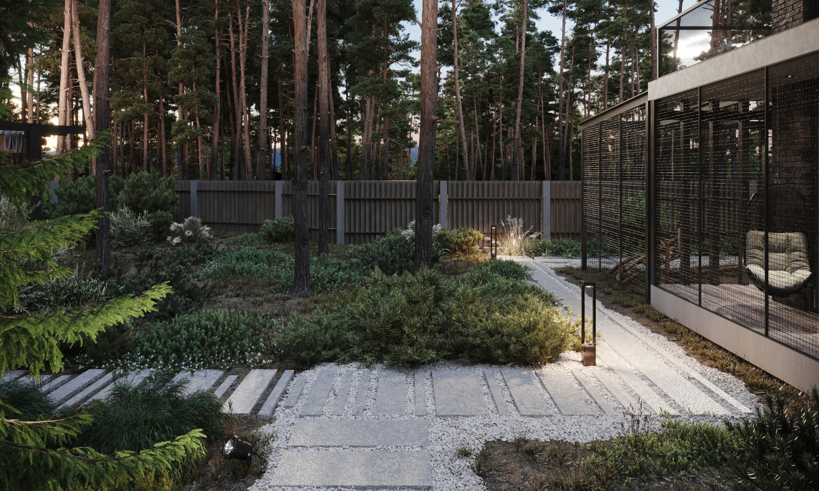 Ландшафтный дизайн загородного участка