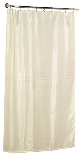Fabric Stall Size Long Shower Curtain, Shower Curtain Liner Stall Size