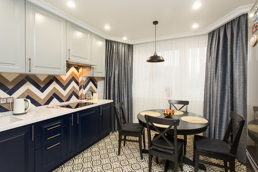 Кухня по дизайн-проекту, 12 кв. м