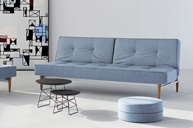 Innovation USA | Splitback Mixed Dance Light Blue Sofa Bed -$1190.36 -  Modern - New York - by Modern Sofa Beds | Houzz