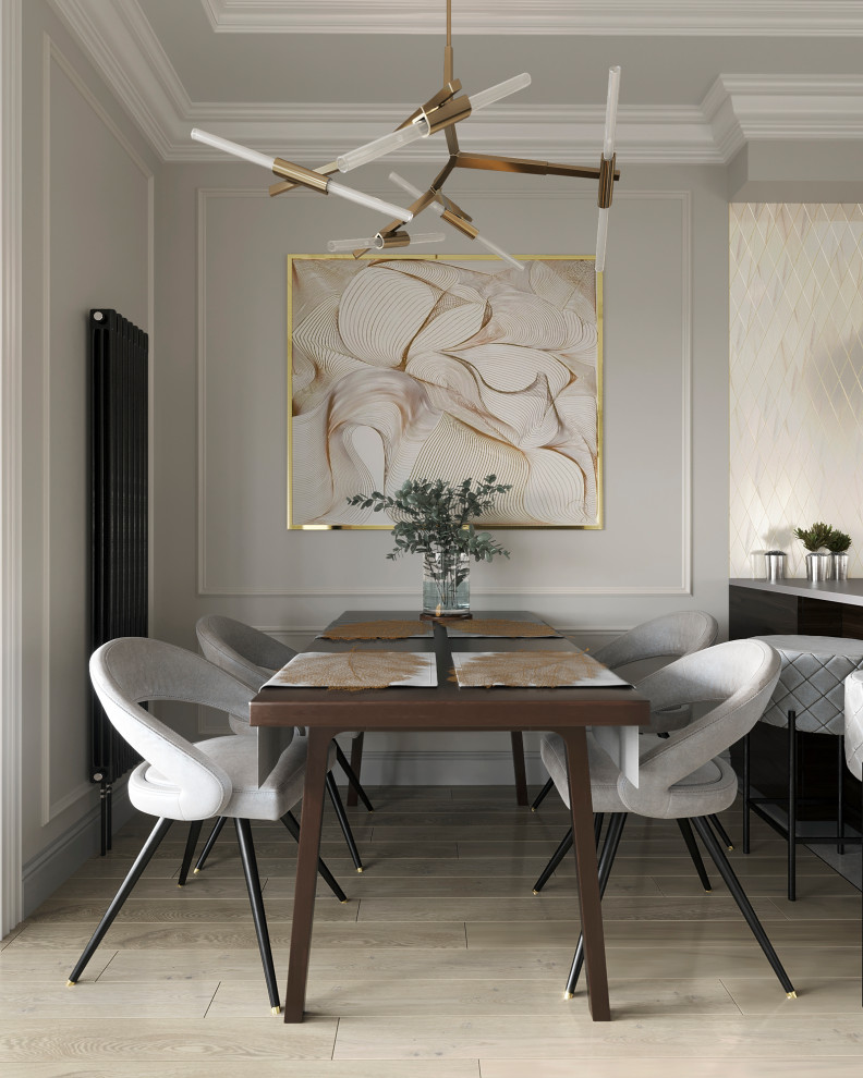 Проект кухни и гостиной