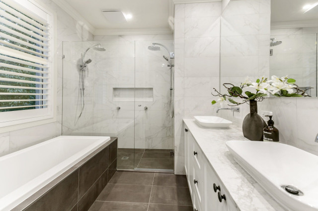 Highett transitional-bathroom