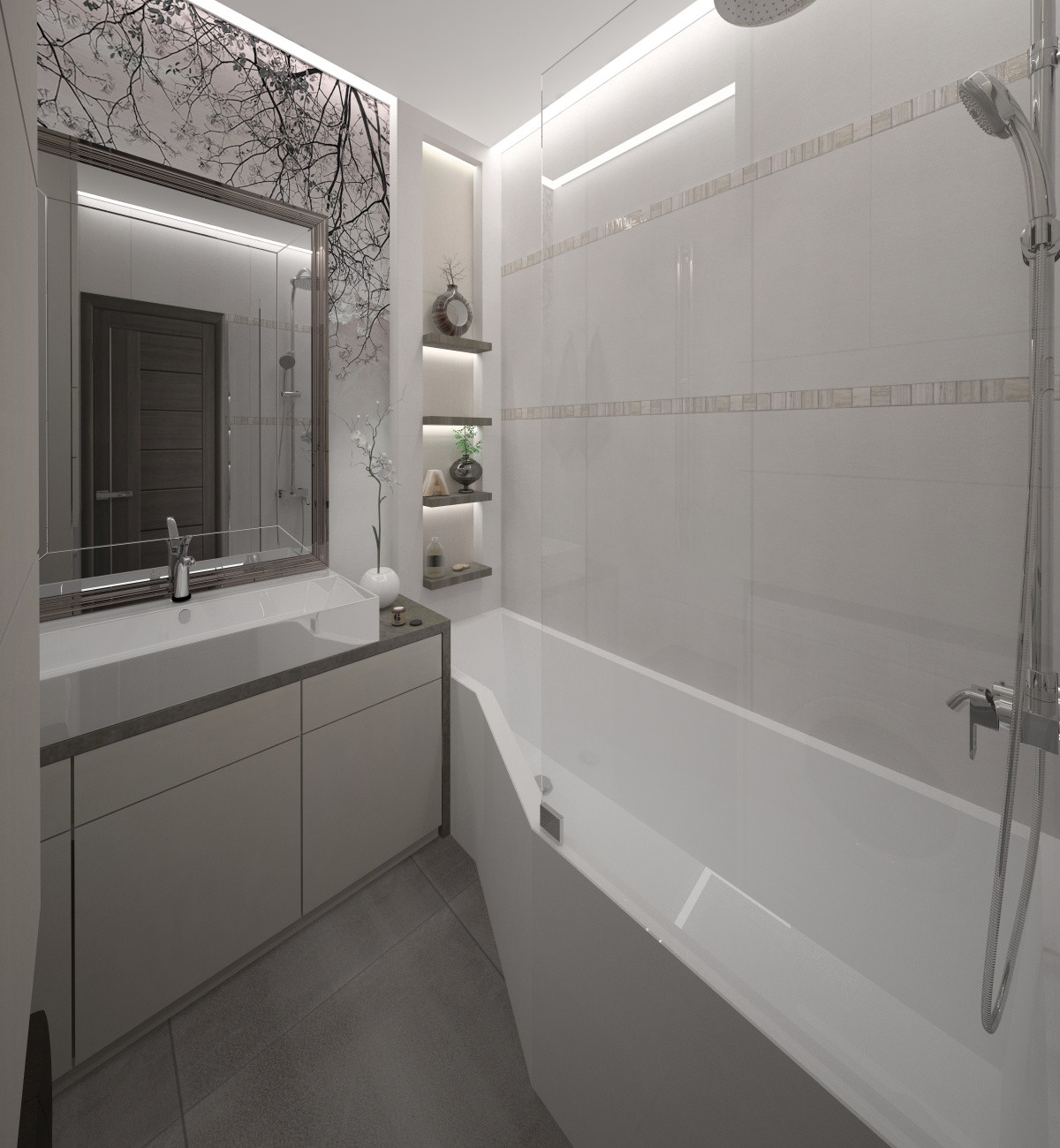 Двух-комнатная квартира ул.Междуреченская