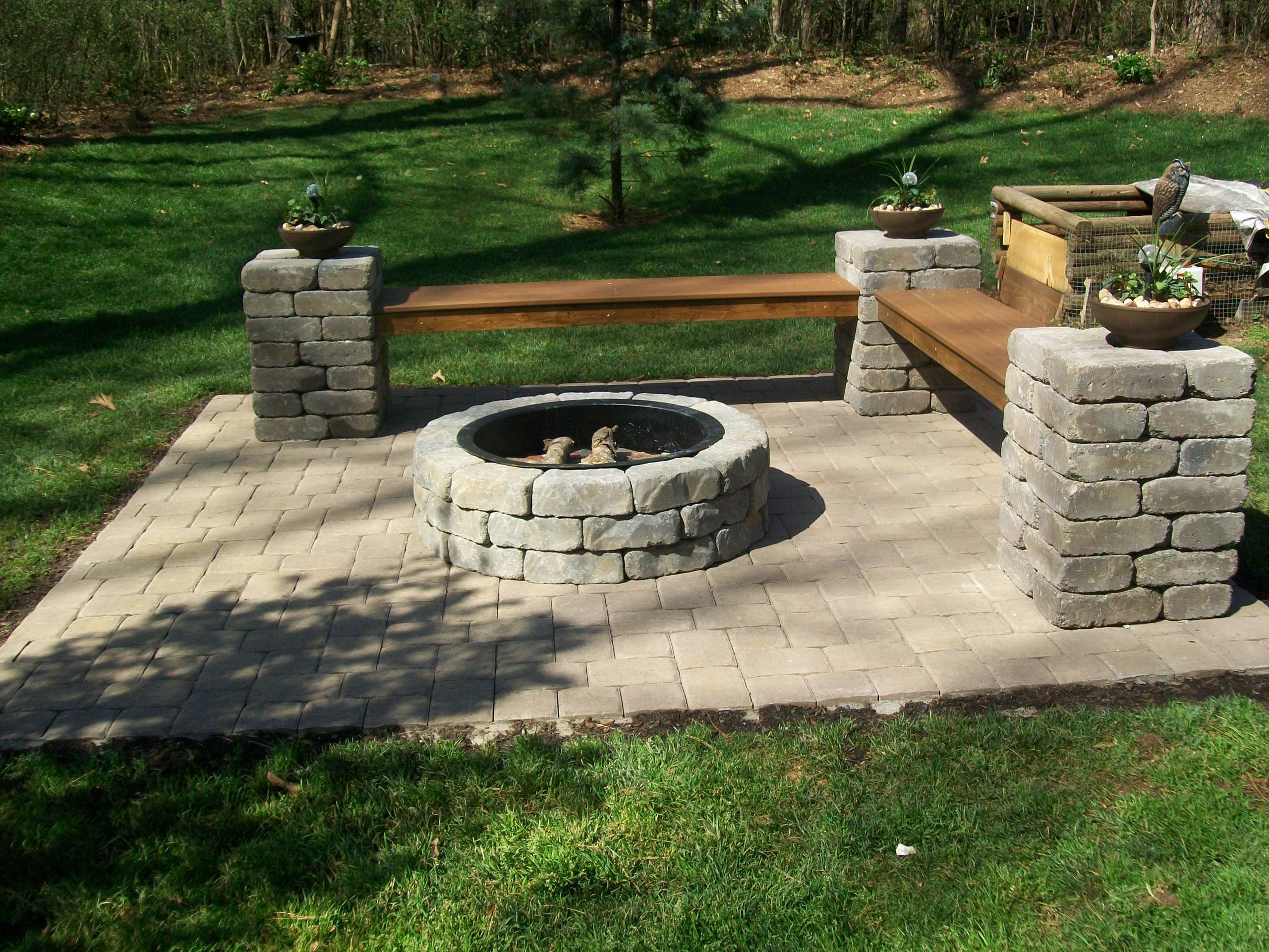 Outdoor Fireplaces Fire Pits, Fire Pit And Patio Kit