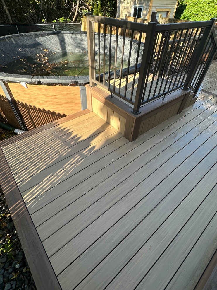 Weathered Teak with English Walnut trim