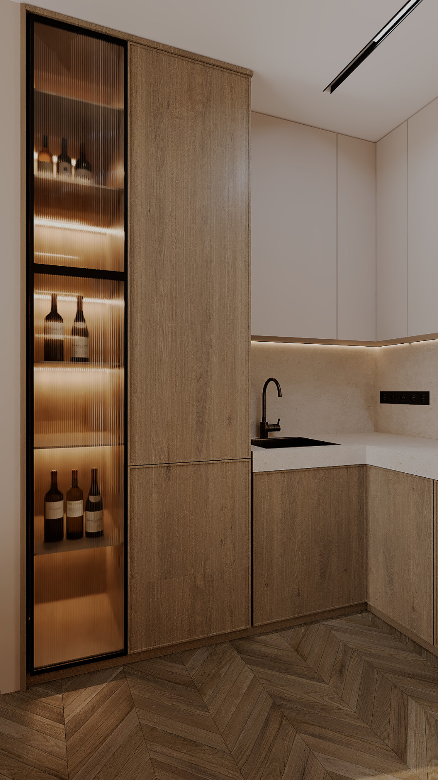 Дизайн-проект трехкомнатной квартиры 90 м2