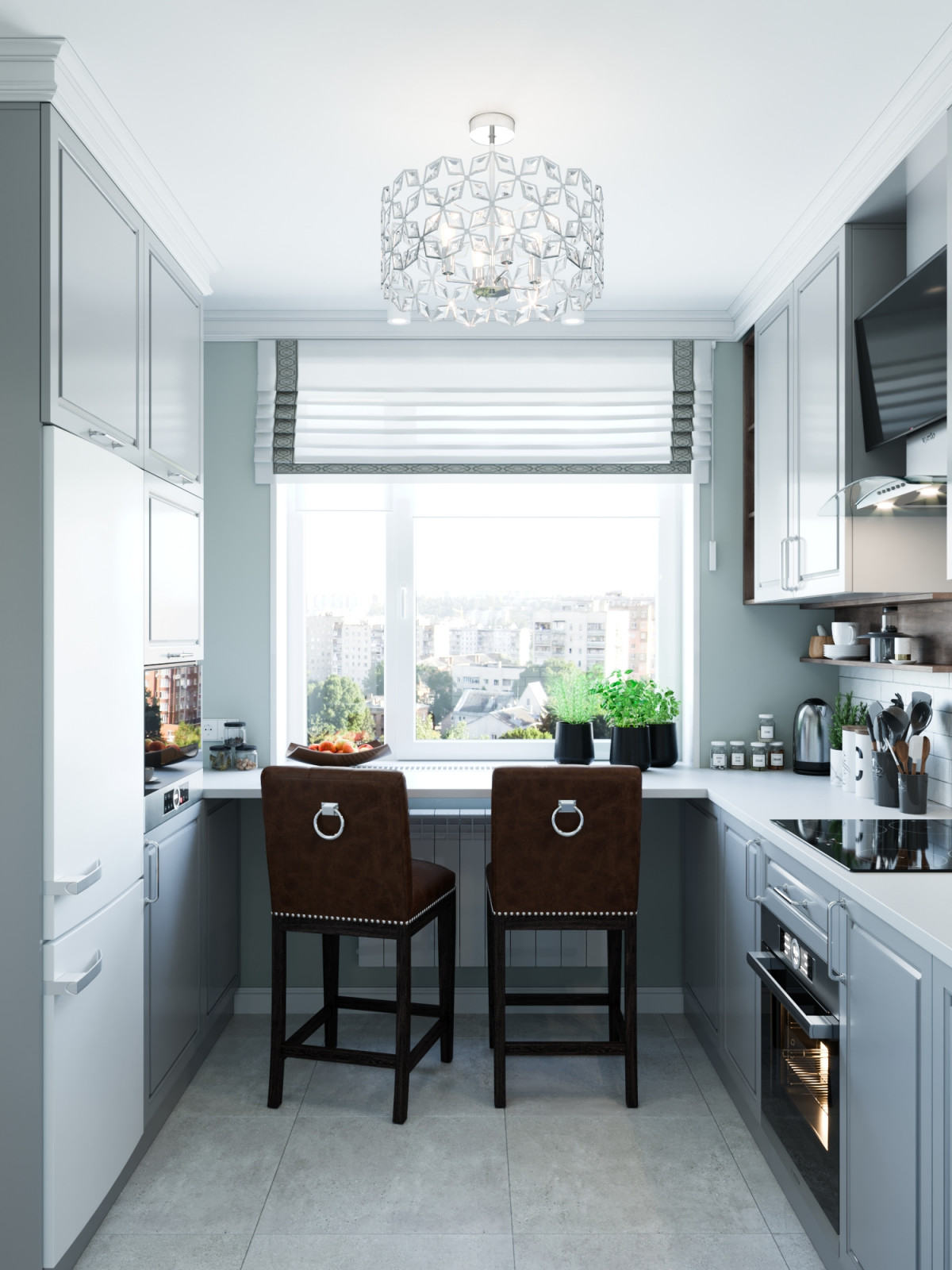 Интерьер квартиры на Туристской ул. - "Springflat" (57,8 кв.м.)