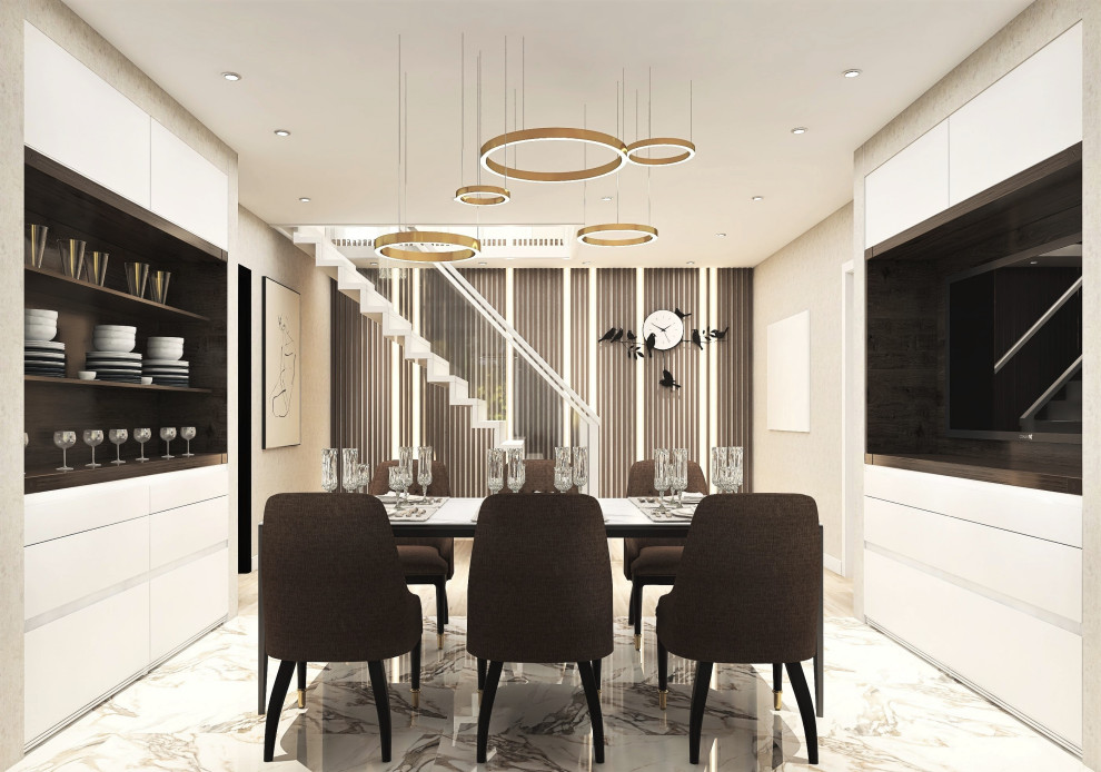 Дизайн проект загородного дома 2021 Дизайн обеденной зоны