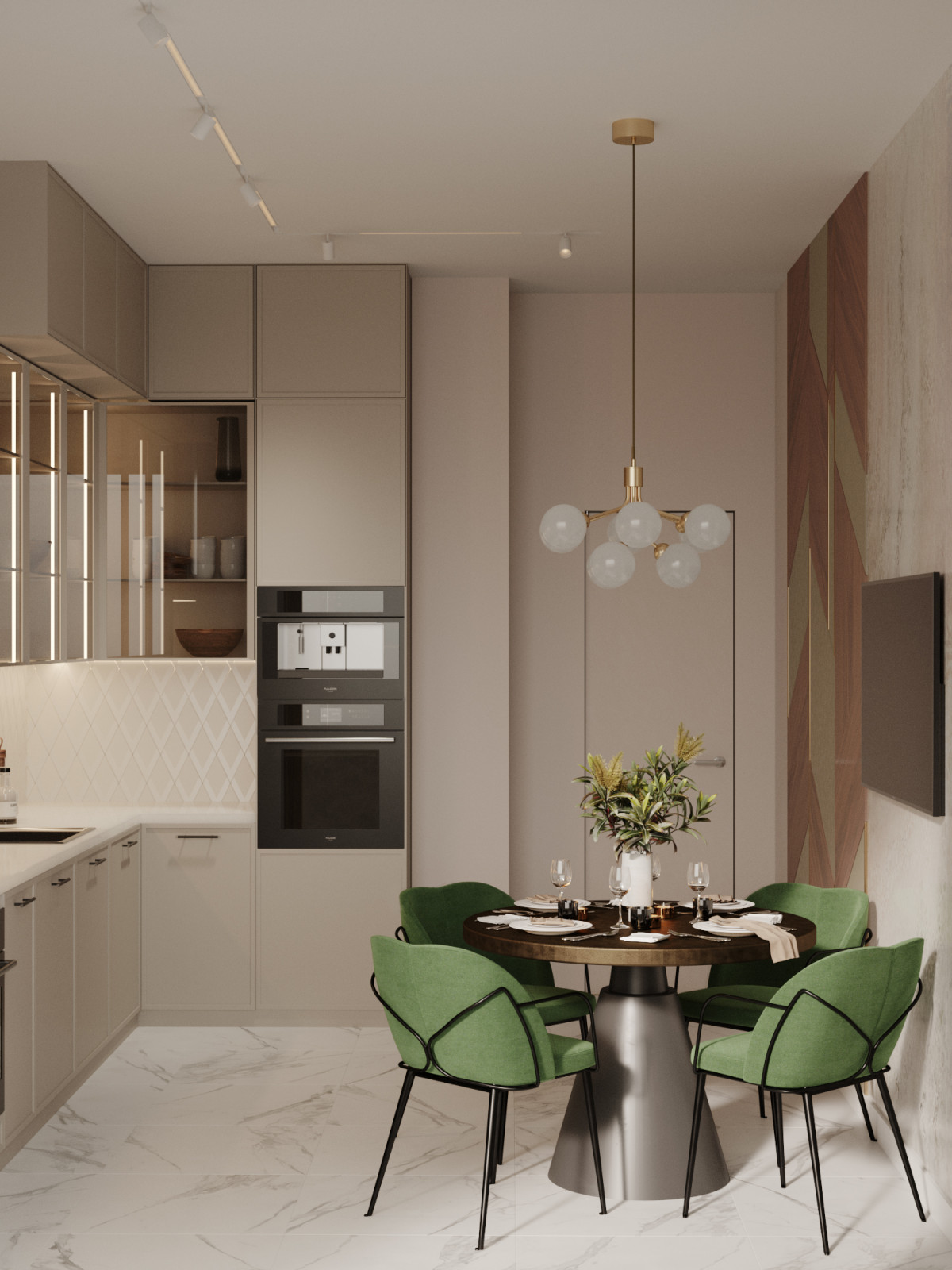 Четырехкомнатная квартира в ЖК Платинум