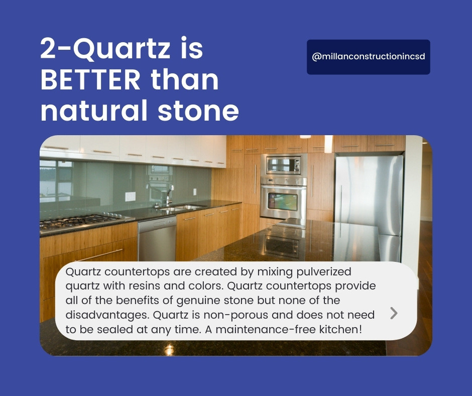 Quartz is BETTER than natural stone