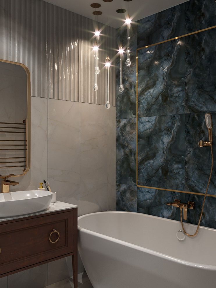 Проект 3-х комнатной квартиры VERA GATSBY JAZZ