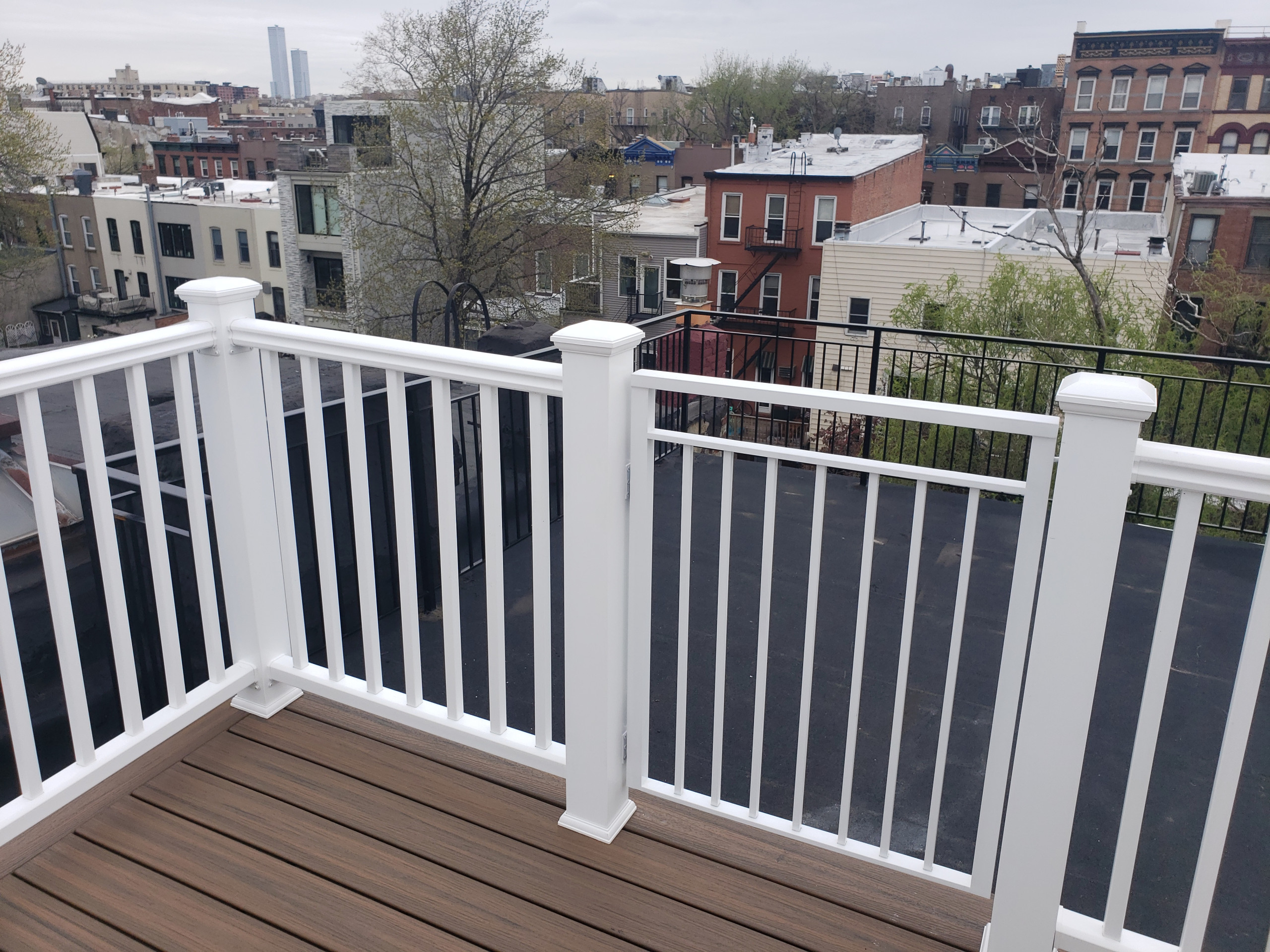 New Roof Deck, Kitchen and Bathroom Remodel on Garden Street in Hoboken